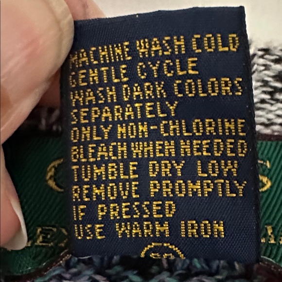 VTG 80s Colours by Alexander Julian Pullover Sweater Size XL Eclectic Grandpa - Picture 10 of 10